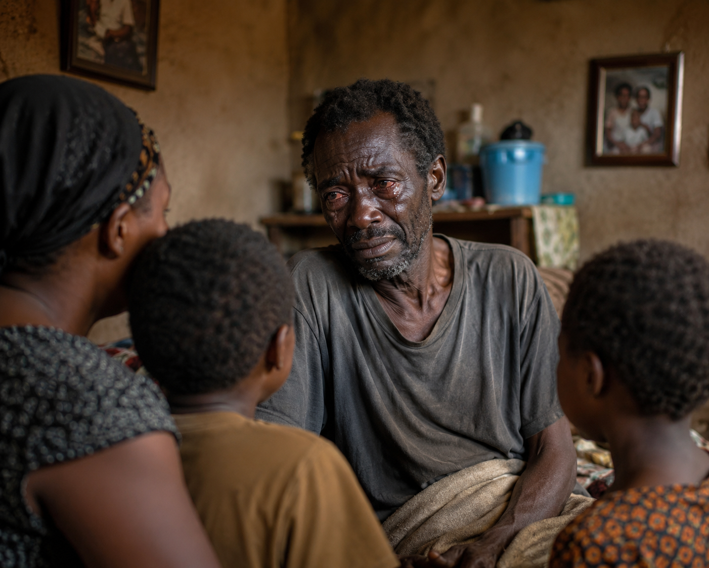 “We prayed until our voices became tired, We could not bear watching our dad die on bed after 3 years of Illness, We had to change our beliefs for a miracle to happen”